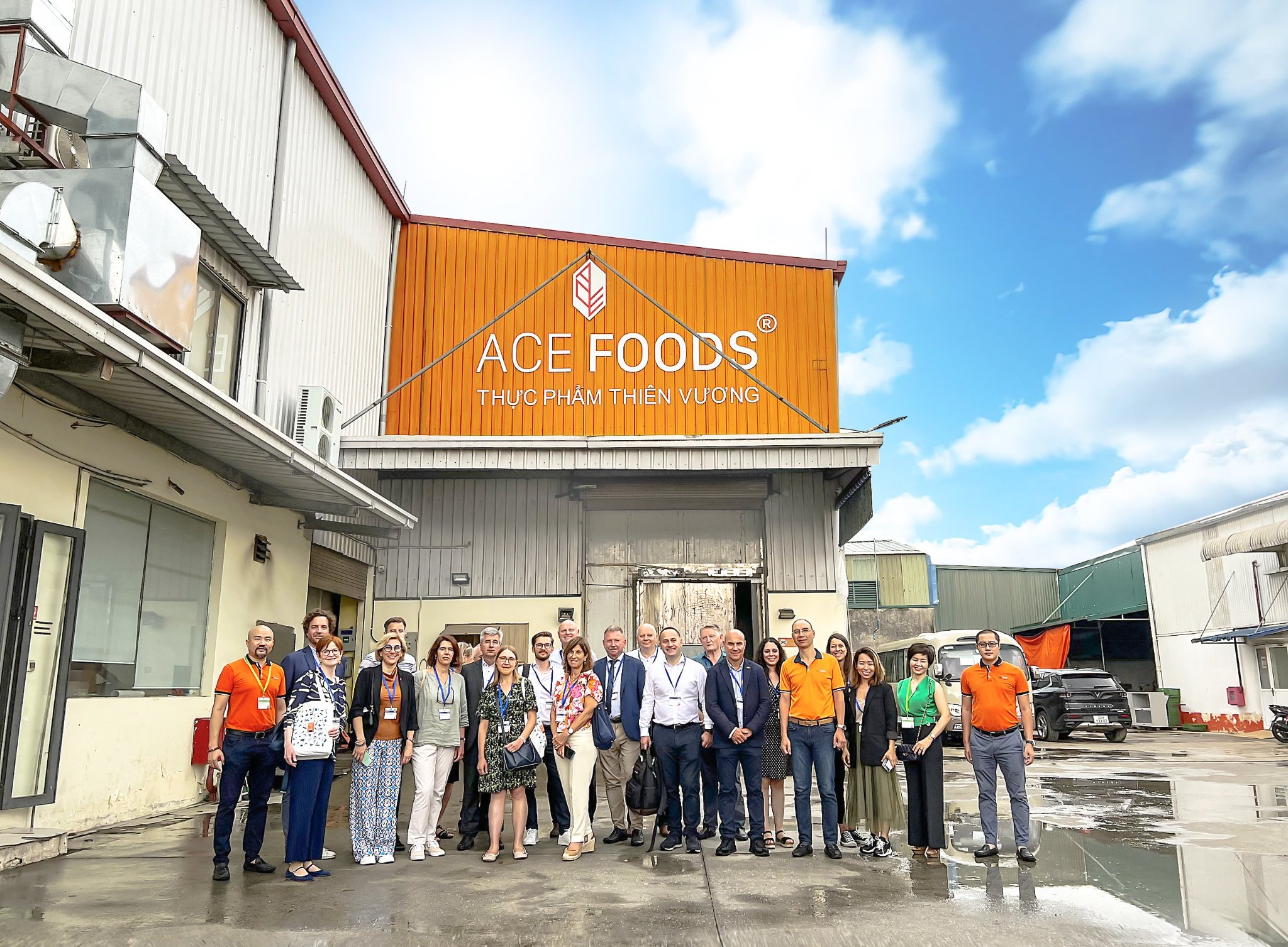 Chuyến tham quan hợp tác của Tập đoàn APK - Nga tại trụ sở chính ACE FOODS
