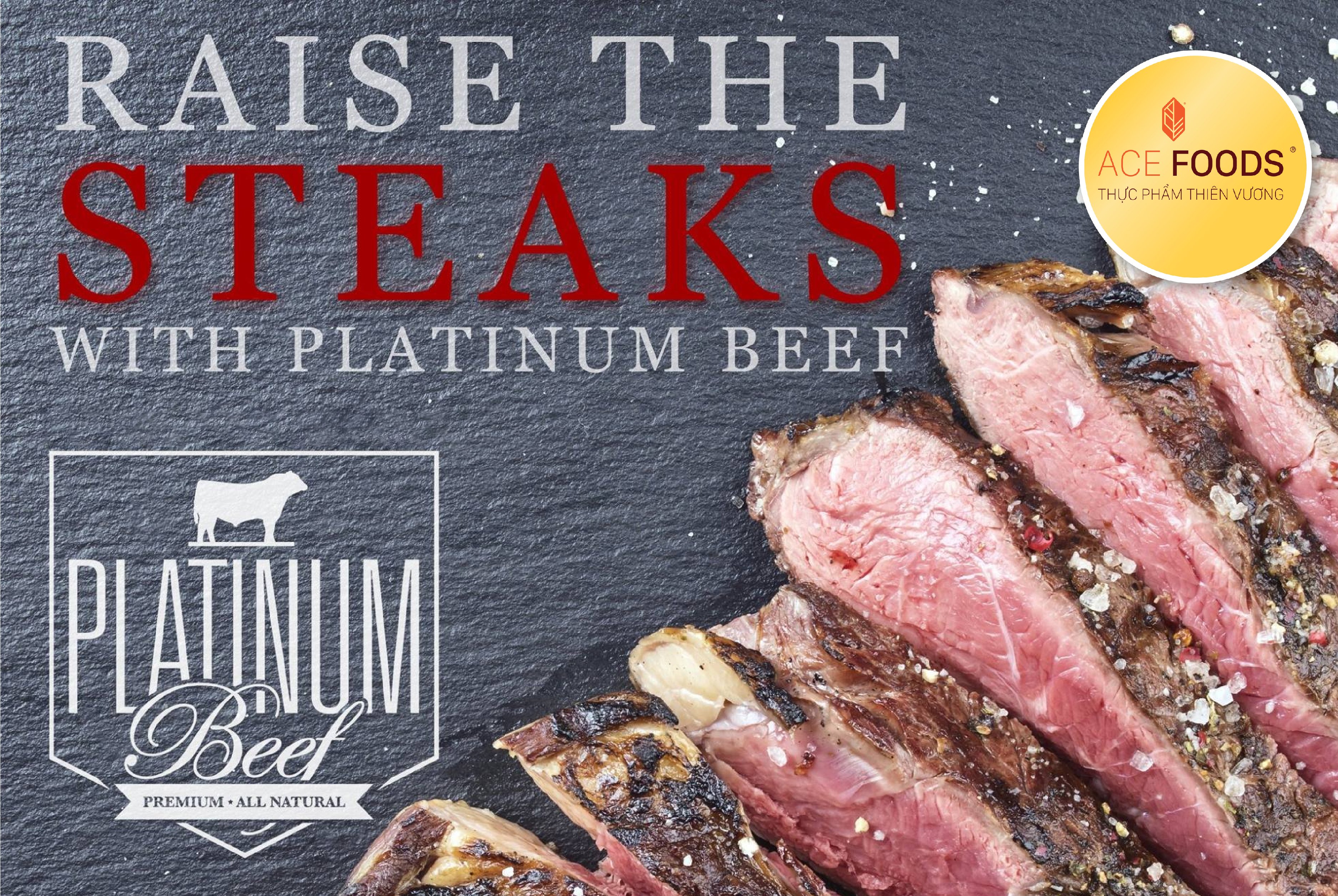 Thịt bò tươi Platinum Angus Mỹ – Lựa chọn hàng đầu của các đầu bếp nổi tiếng thế giới