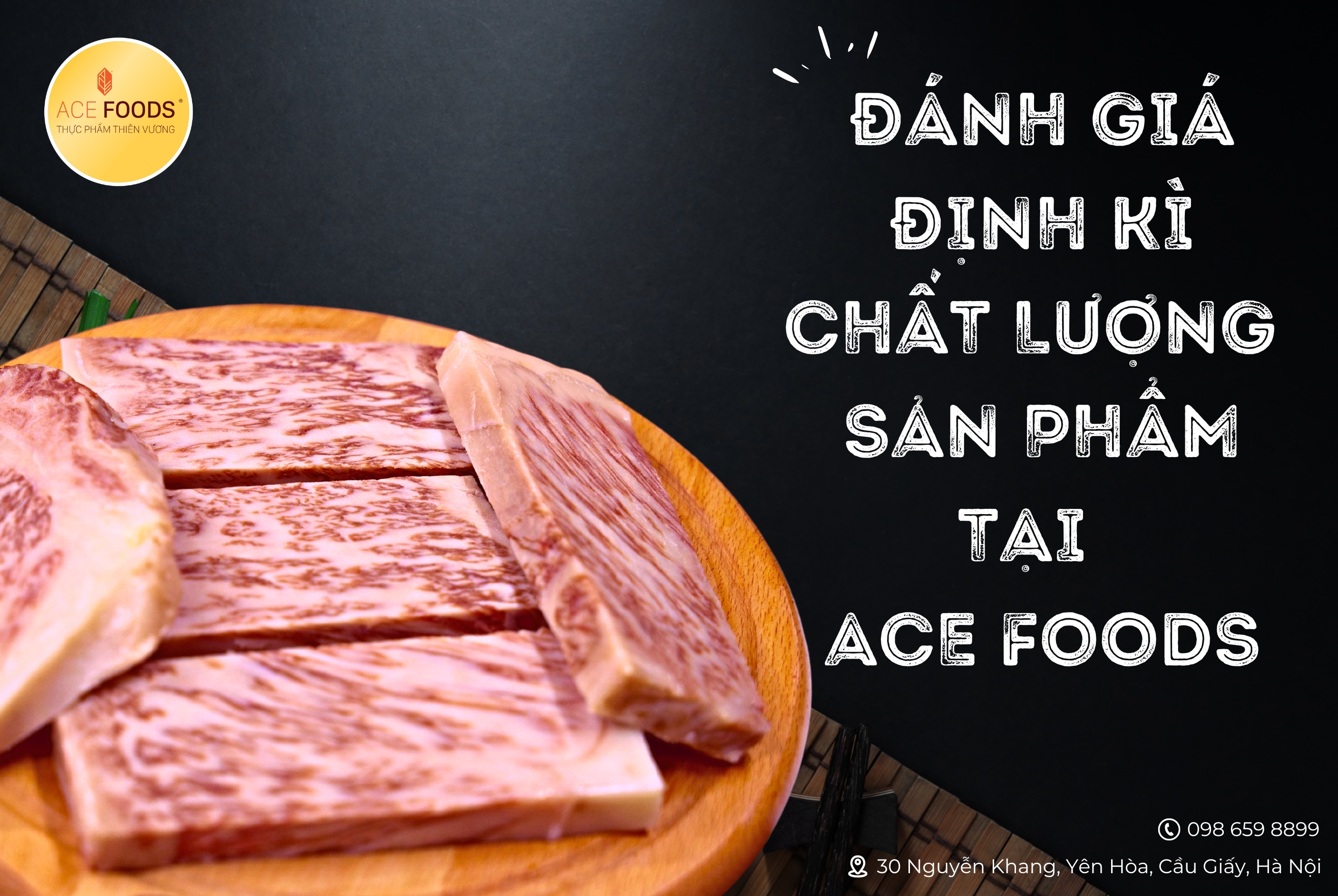 Đánh giá định kì chất lượng các sản phẩm tại Thiên Vương ACE FOODS Quý 01/2023