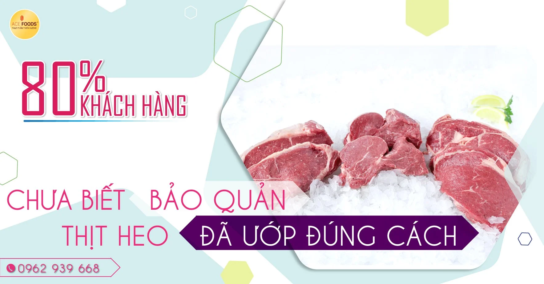 80% khách hàng chưa biết cách bảo quản thịt heo đã ướp đúng cách