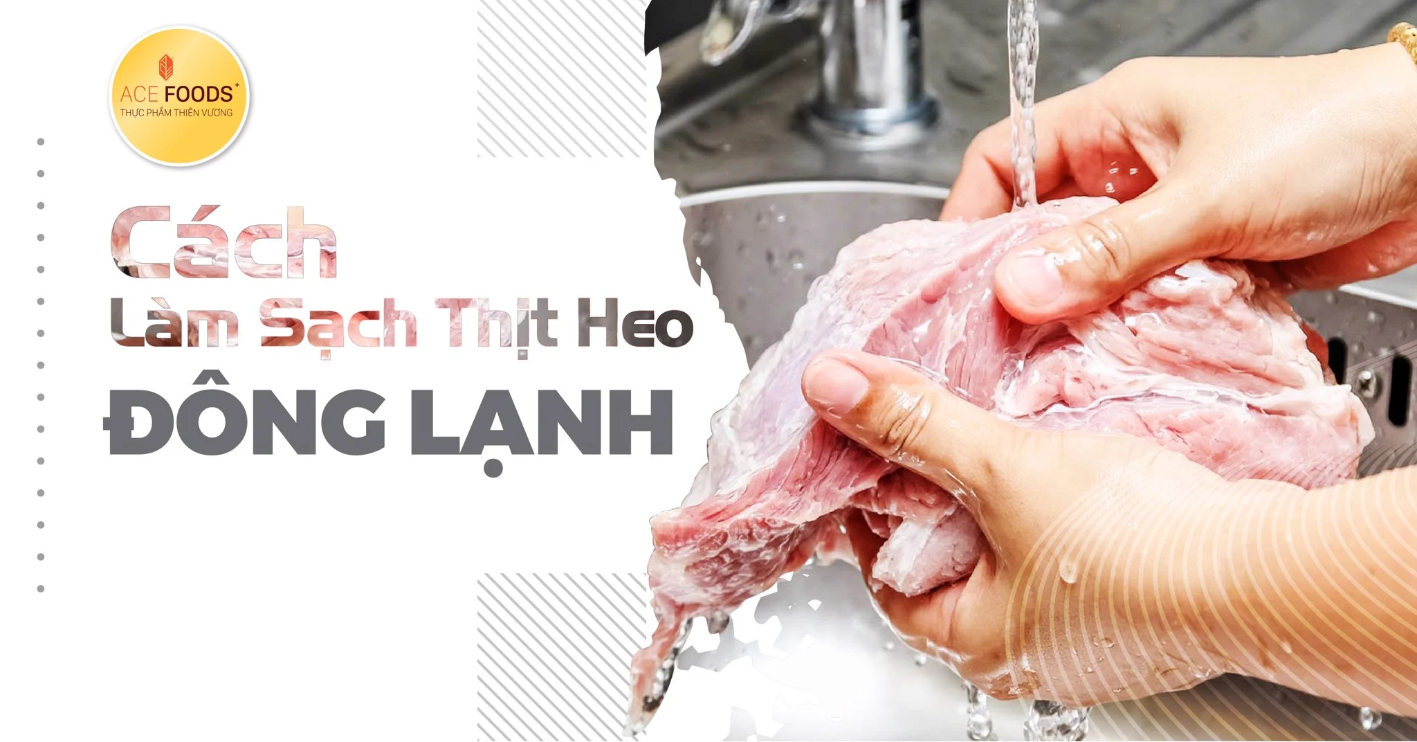 Có thể bạn chưa biết cách làm sạch thịt heo đông lạnh đúng cách