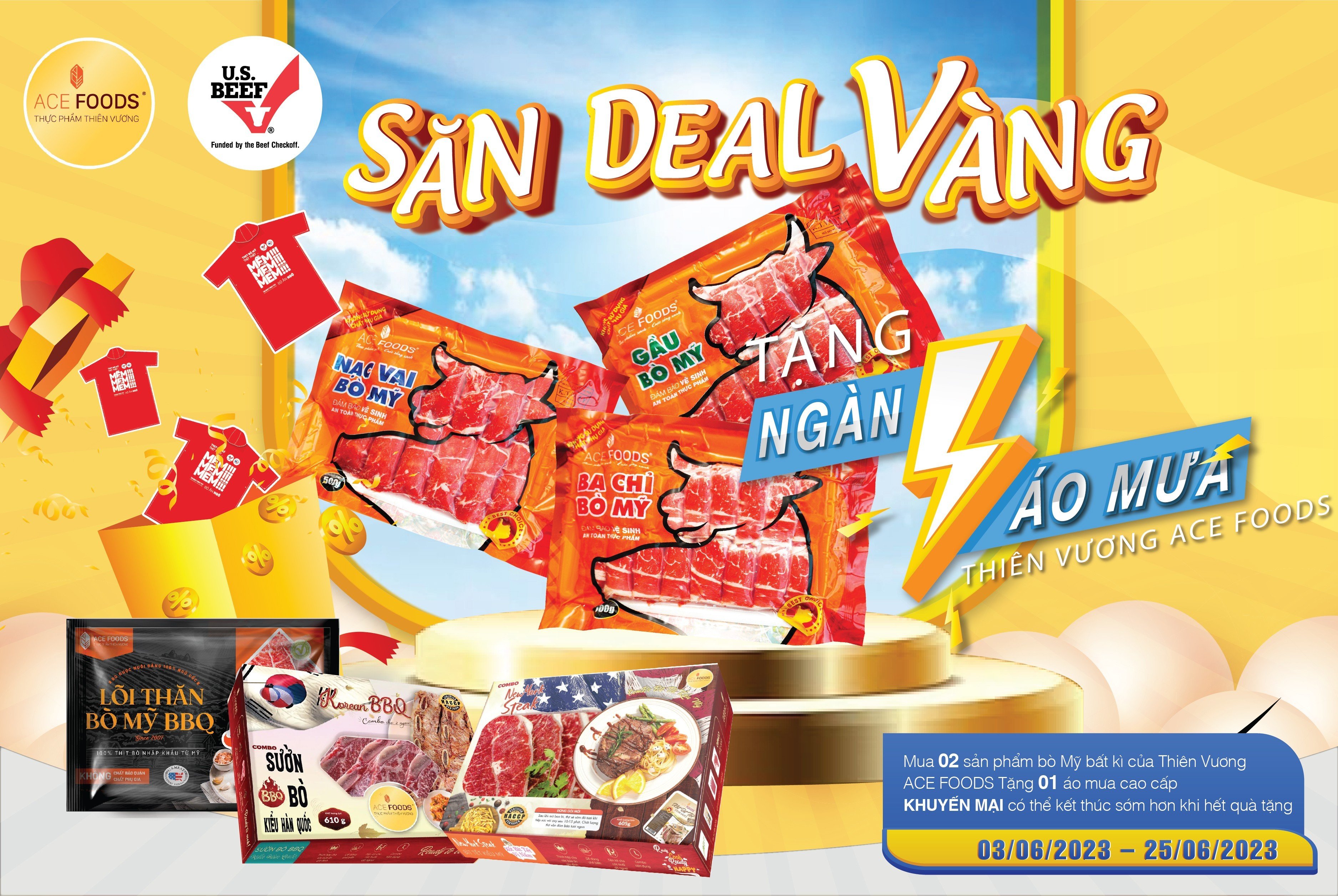 Săn deal vàng - Tặng ngàn áo mưa cao cấp