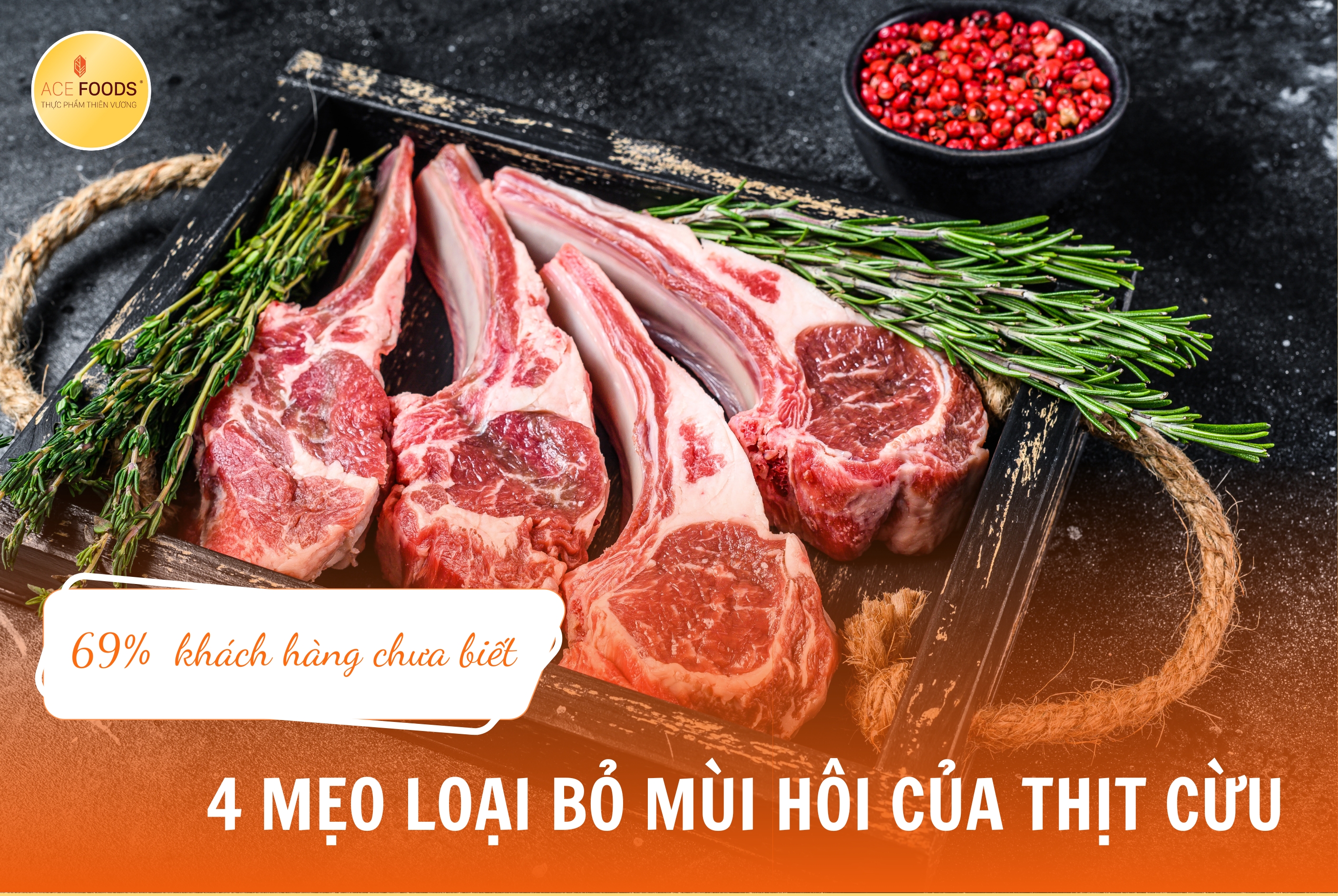 69% khách hàng chưa biết 4 mẹo đơn giản giúp loại bỏ mùi gây của thịt cừu