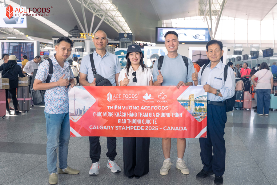 Thiên Vương ACE FOODS Tham dự Chương trình Giao thương Quốc tế Canada 2025: Bước tiến mạnh mẽ trên trường quốc tế