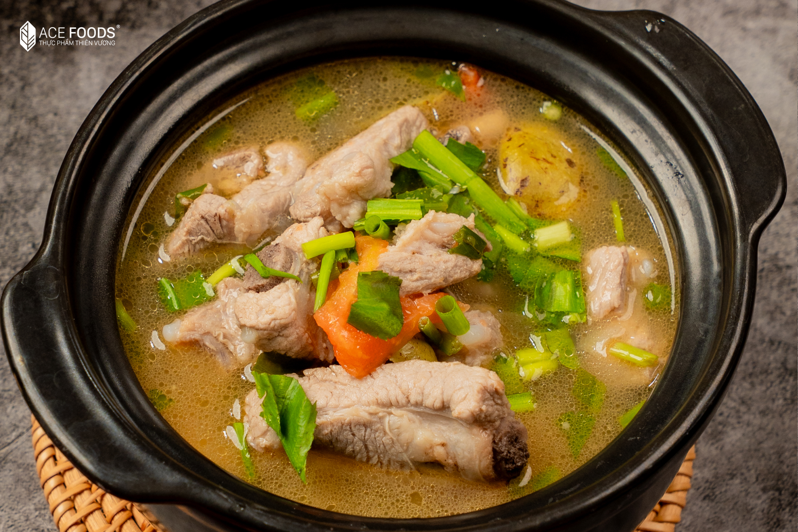 Canh sườn nấu sấu – Món canh chua dịu, ngọt thanh, giải nhiệt cho cả gia đình