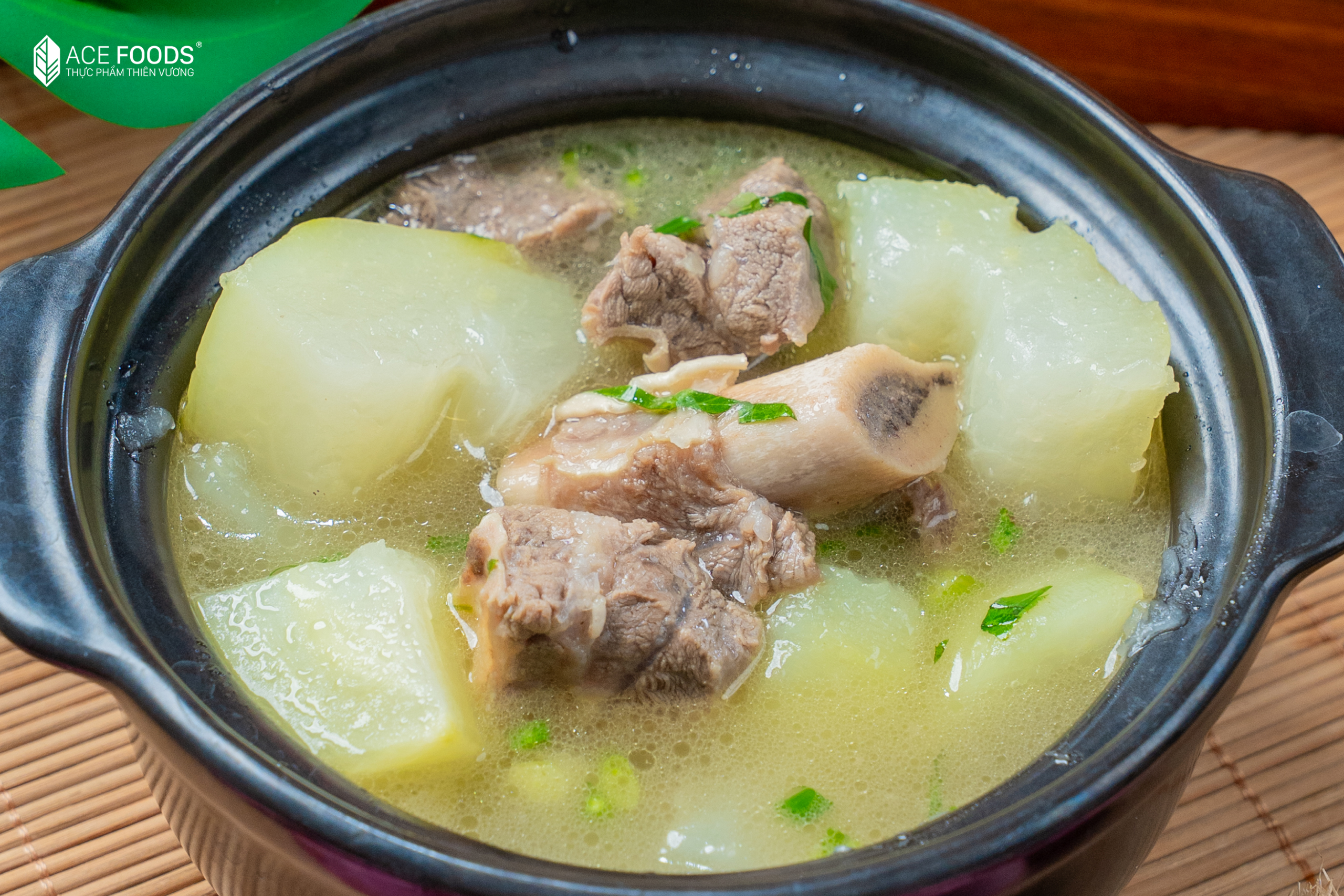 Canh sườn bò hầm đu đủ – Món canh giàu dinh dưỡng, ngọt nước, dễ nấu