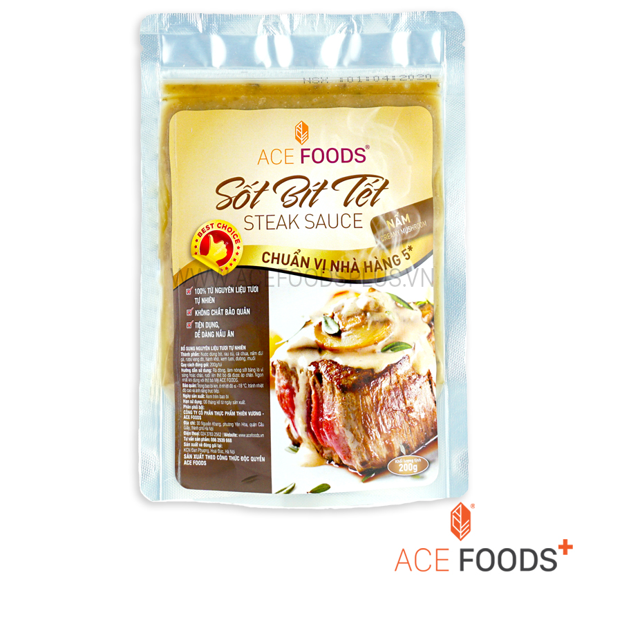 SỐT BÍT TẾT NẤM TƯƠI 200G