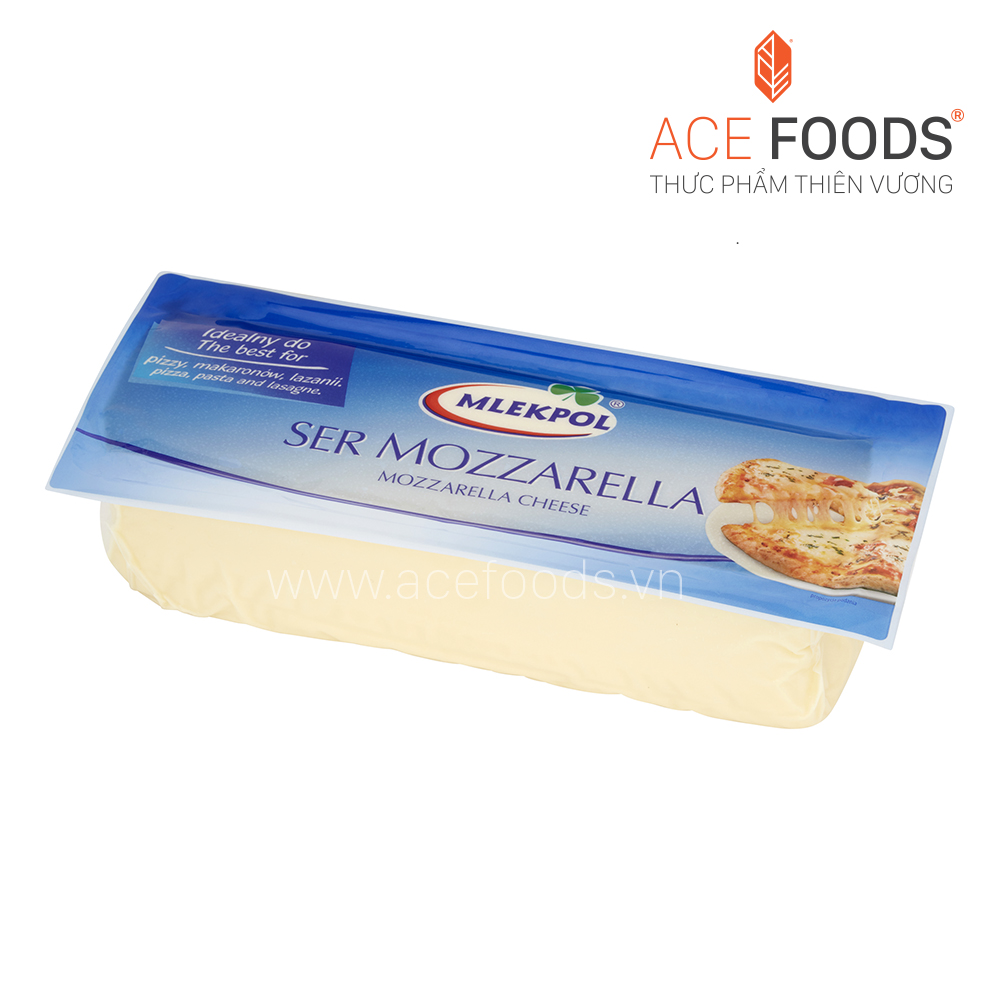 PHÔ MAI MOZZARELLA BA LAN NGUYÊN KHỐI ~2,5KG