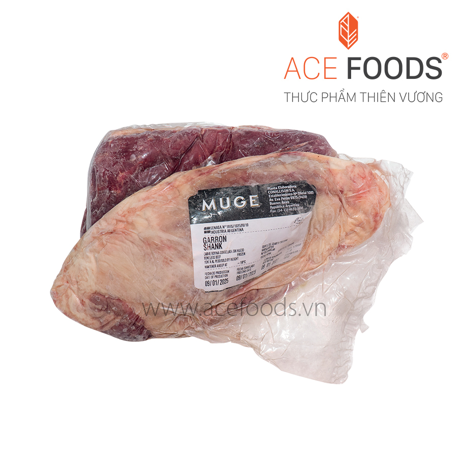 BẮP BÒ SHANK MUGE ARGENTINA