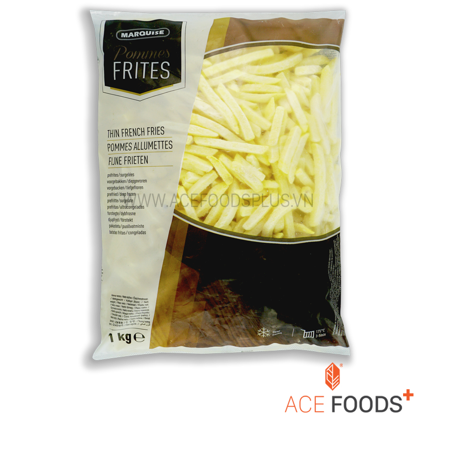 Khoai tây cọng Bỉ 1kg sợi 7 do ACE FOOS phân phối độc quyền