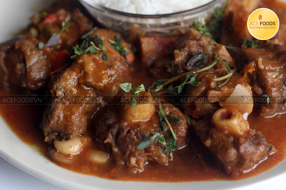 Đuôi bò Nga Miratorg sốt chua ngọt