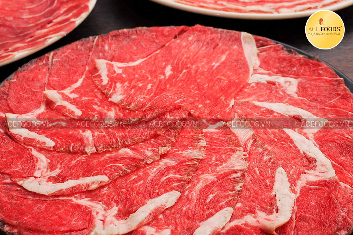 Gầu tròn bò Mỹ có tỉ lệ vân mỡ cao hơn và thơm ngậy hơn