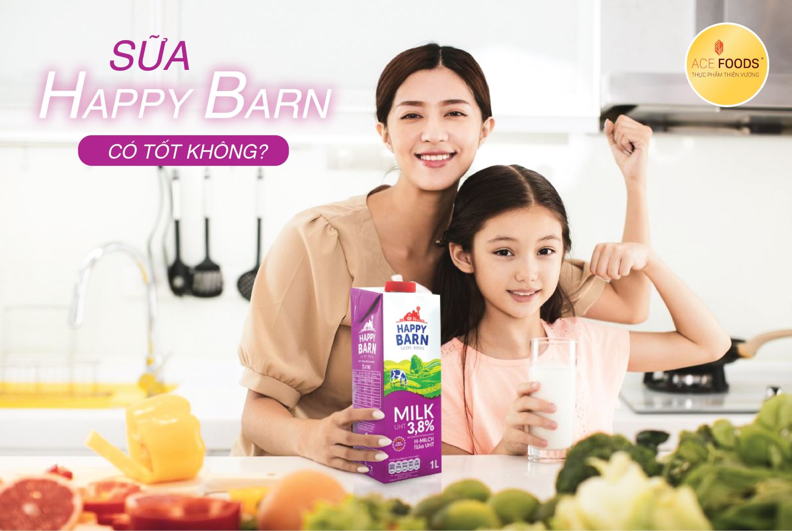 Sữa tươi nguyên kem happy barn có tốt không?