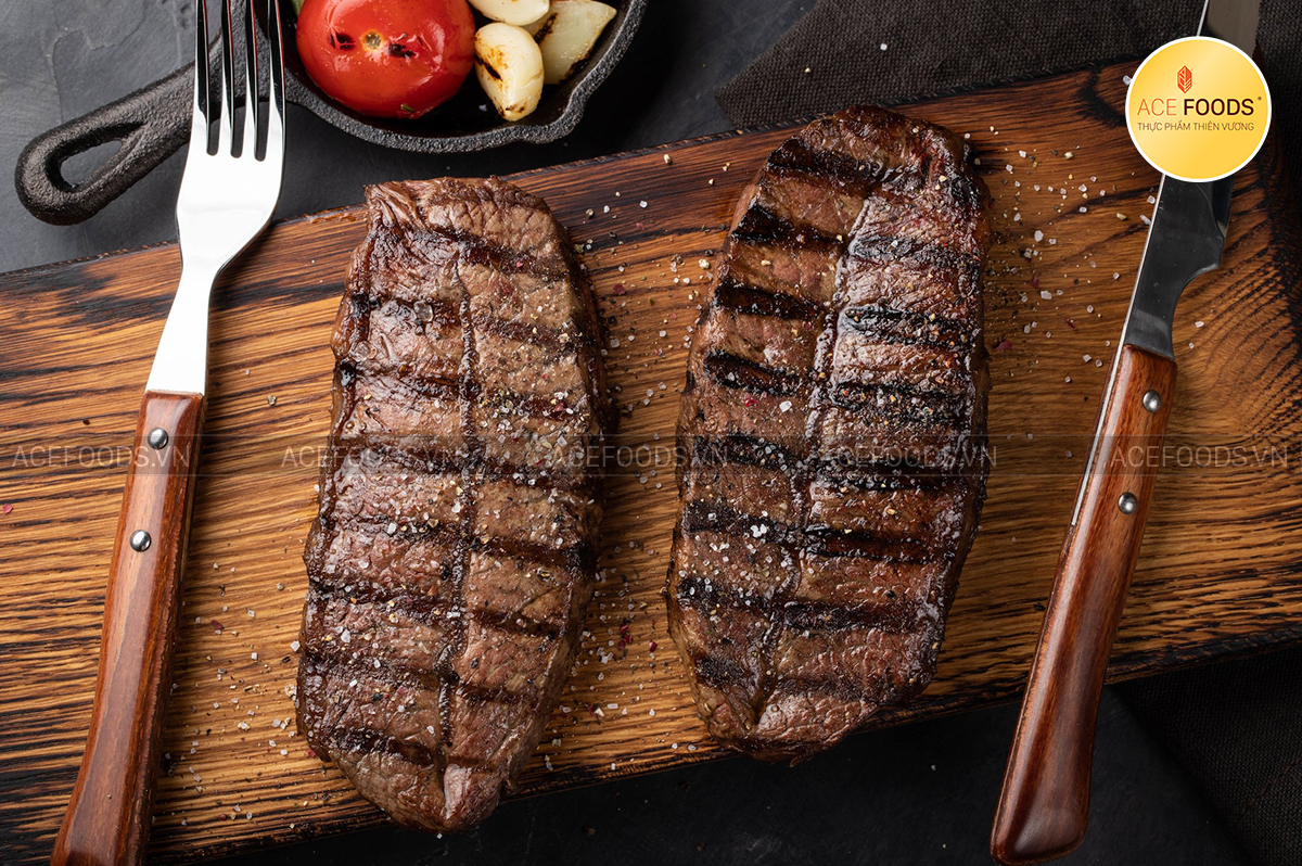 Lõi vai bò Wagyu Mỹ ngon nhất khi được làm bít tết