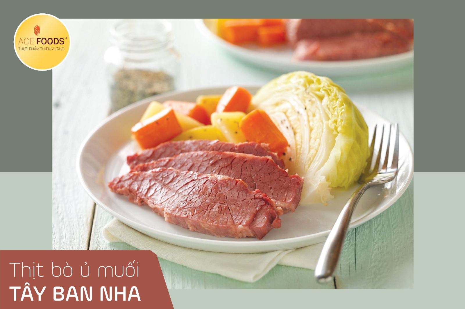 Thịt bò ủ muối Tây Ban Nha nổi tiếng thế giới