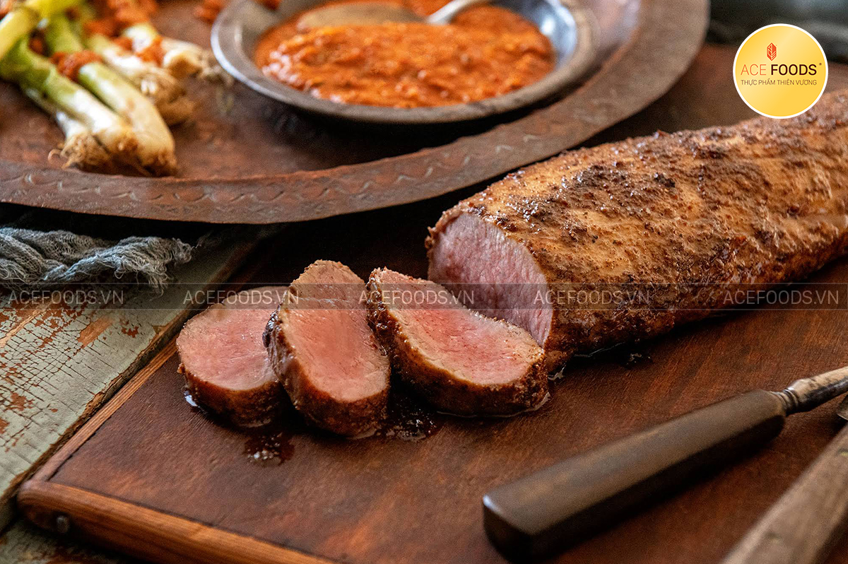 Thăn nõn bò Tây Ban Nha áp chảo chín tới cho món bít tết hoàn hảo nhất