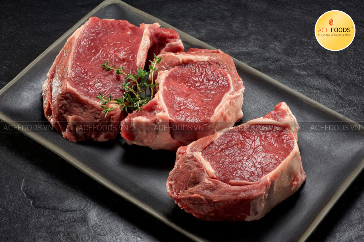 Thăn vai bò Tây Ban Nha mặt cắt