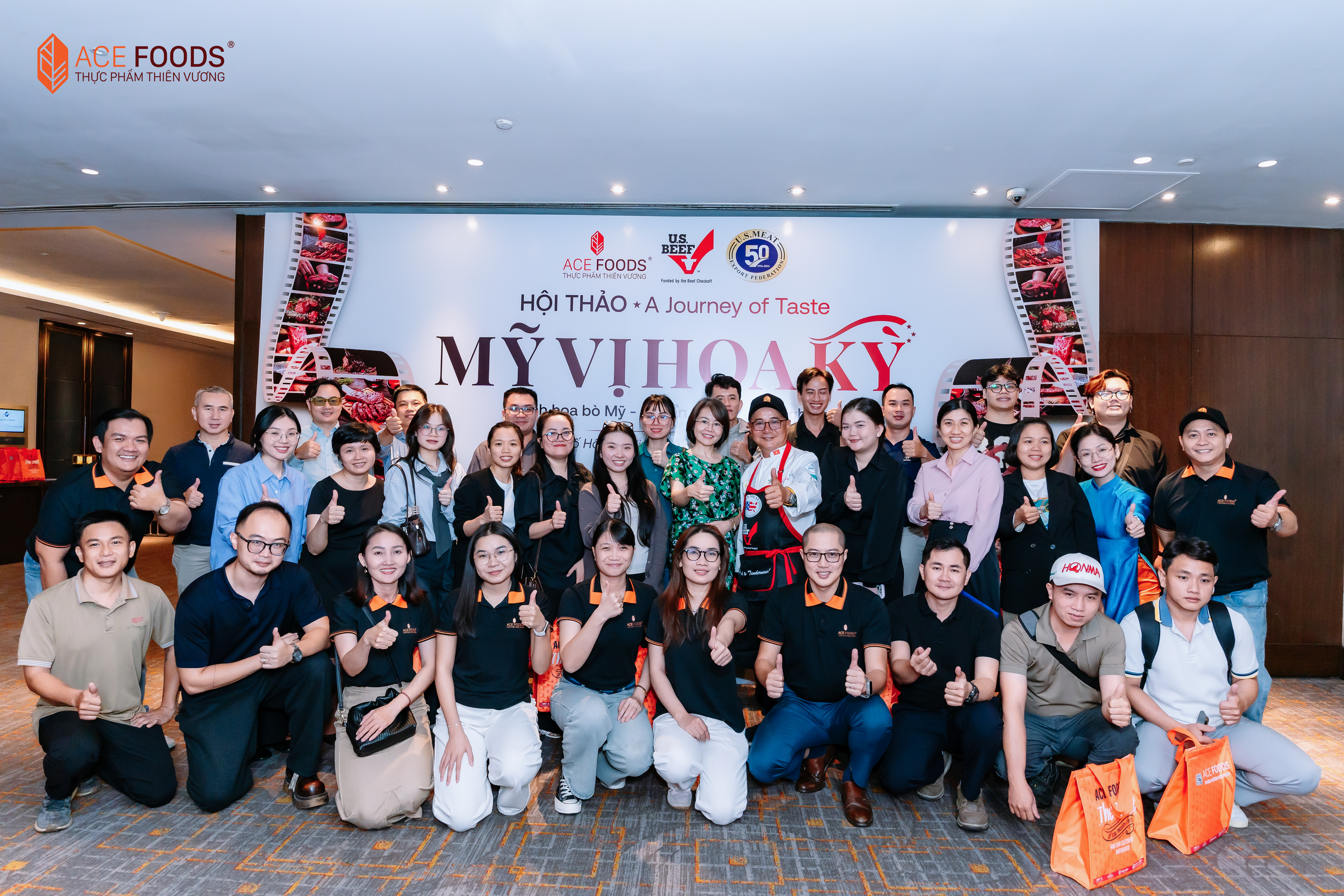Hội thảo “Mỹ vị Hoa Kỳ - Tinh hoa bò Mỹ, chuẩn bếp chuyên nghiệp” tại Hồ Chí Minh